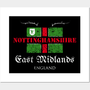 Nottinghamshire East Midlands Posters and Art